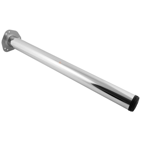 Noga meblowa do stołu STEP H-1100 fi 60mm Chrom