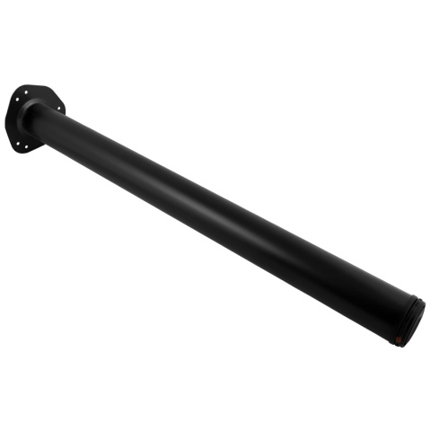 Noga meblowa do stołu STEP H-1100 fi 60mm Czarna
