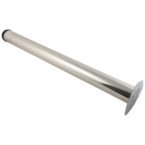 Noga meblowa do stołu STEP H-1100 fi 60mm Inox