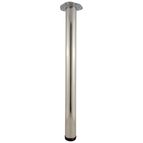 Noga meblowa do stołu STEP H-1100 fi 60mm Inox