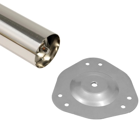Noga meblowa do stołu STEP H-1100 fi 60mm Inox