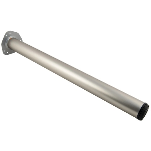 Noga meblowa do stołu STEP H-1100 fi 60mm Satyna