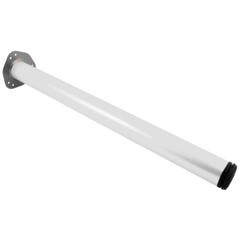 Noga meblowa do stołu STEP H-820 fi 60mm Biała