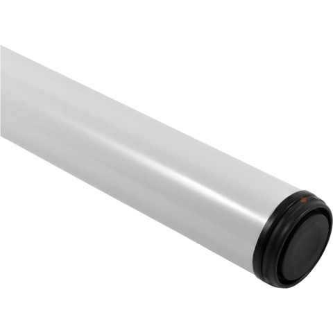 Noga meblowa do stołu STEP H-820 fi 60mm Biała