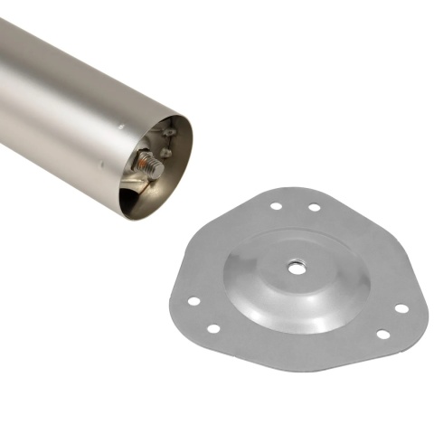 Noga meblowa do stołu STEP H-820 fi 60mm Satyna