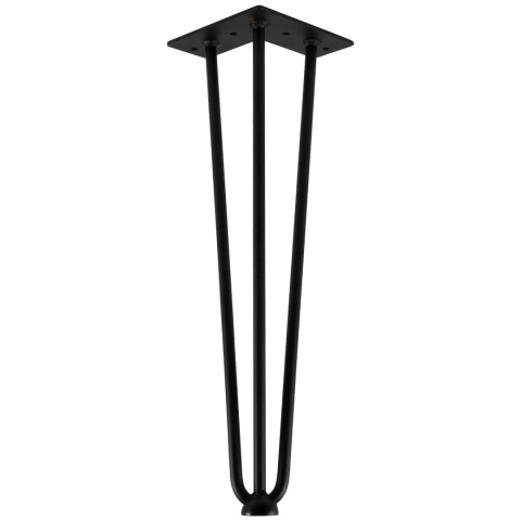 Noga meblowa hairpin Arto do stołu H-406 3 pręty fi 10mm GTV