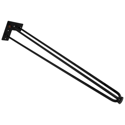Noga meblowa hairpin Arto do stołu H-406 3 pręty fi 10mm GTV