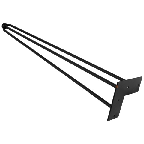 Noga meblowa hairpin Arto do stołu H-406 3 pręty fi 10mm GTV
