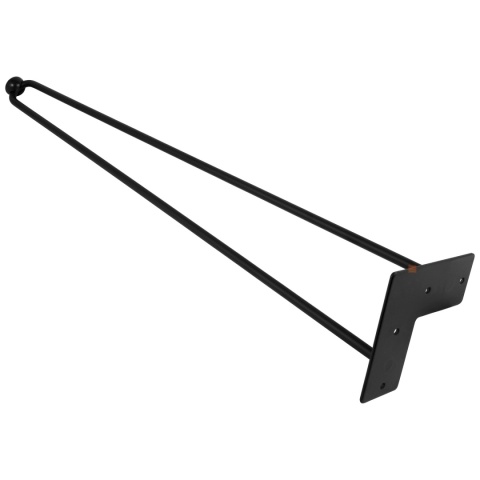 Noga meblowa hairpin Arto do stołu H-711 2 pręty fi 10mm GTV