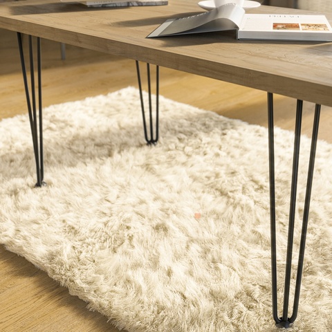 Noga meblowa hairpin Arto do stołu H-711 2 pręty fi 10mm GTV