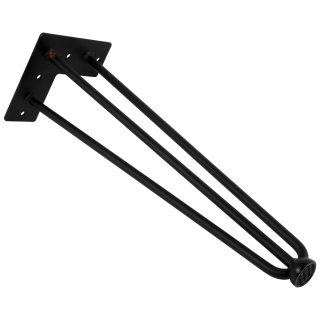 Noga meblowa hairpin Arto do stołu H-711 3 pręty fi 12mm GTV