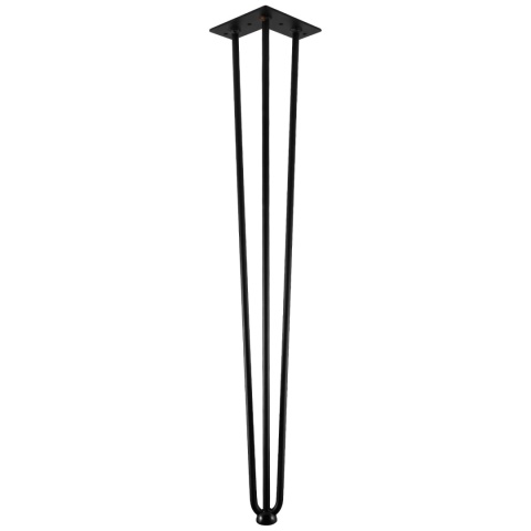 Noga meblowa hairpin Arto do stołu H-711 3 pręty fi 12mm GTV