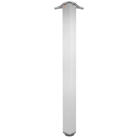 Noga meblowa kwadratowa do stołu H-1100 60x60mm Mat Leba