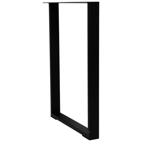 Nogi meblowe do stołu LOFT 720x600 rura 40x20 Leba