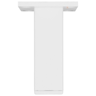 Nóżka meblowa kwadratowa 30x30 h-100 aluminiowa Biała