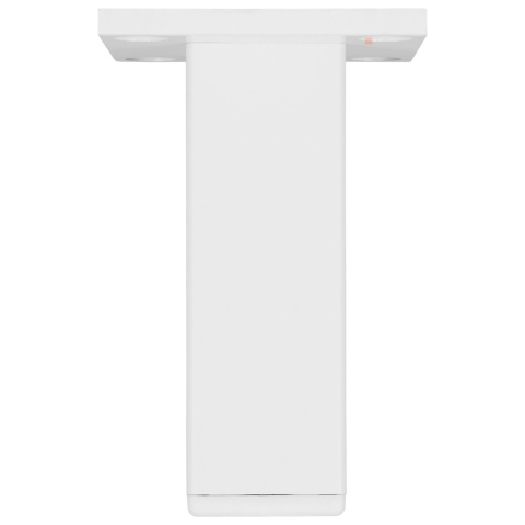 Nóżka meblowa kwadratowa 30x30 h-100 aluminiowa Biała