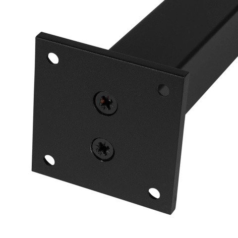 Nóżka meblowa kwadratowa 30x30 h-60 aluminiowa Czarna