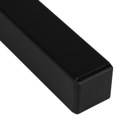 Nóżka meblowa kwadratowa 30x30 h-60 aluminiowa Czarna
