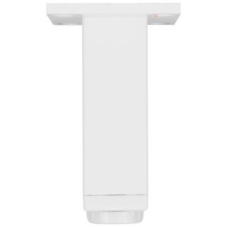 Nóżka meblowa kwadratowa regulowana 30x30 h-100 aluminiowa Biała