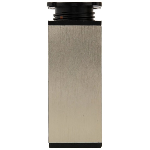 Nóżka meblowa kwadratowa regulowana h-80 aluminiowa Inox