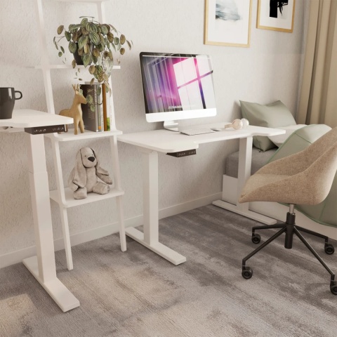 Biurko z regulacją wysokości stelaż stołu Futuro II Szary REJS