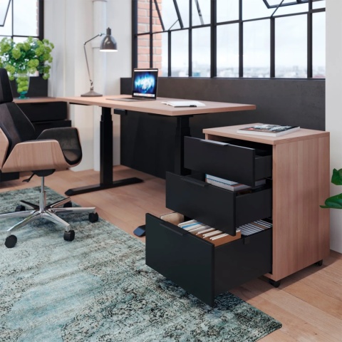 Biurko z regulacją wysokości stelaż stołu Futuro II Szary REJS