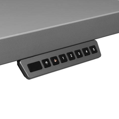 Biurko z regulacją wysokości stelaż stołu szary AMIX