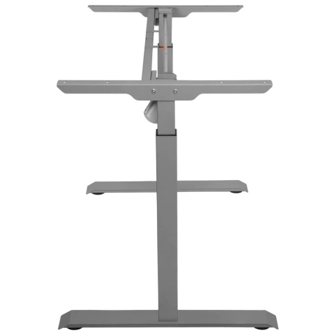 Biurko z regulacją wysokości stelaż stołu szary AMIX