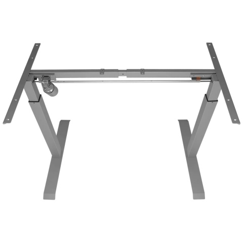 Biurko z regulacją wysokości stelaż stołu szary AMIX