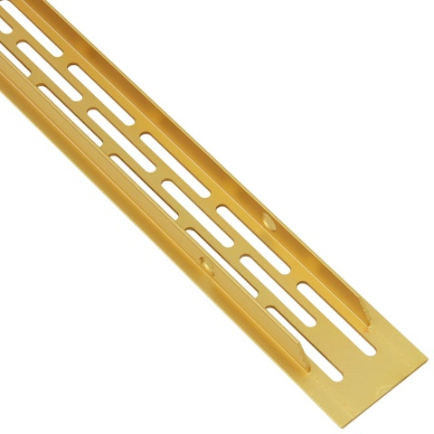 Kratka wentylacyjna do mebli 23×375 Złoty LEBA