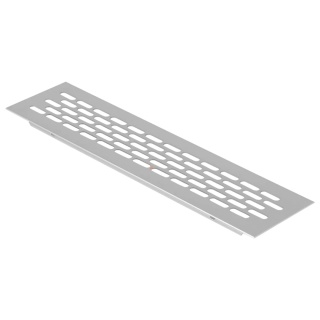 Kratka wentylacyjna pod lodówkę 60×245 Aluminium LEBA