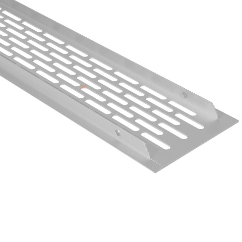 Kratka wentylacyjna pod lodówkę 60×245 Aluminium LEBA