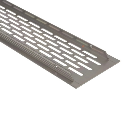 Kratka wentylacyjna pod lodówkę 60×245 Inox LEBA