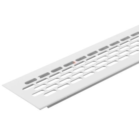 Kratka wentylacyjna pod lodówkę 60×480 Biała LEBA