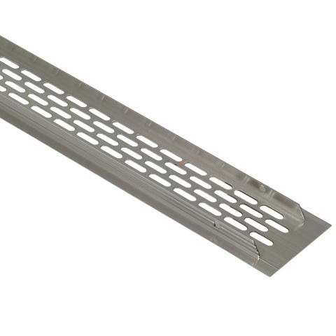 Kratka wentylacyjna pod lodówkę 60×800 Inox LEBA
