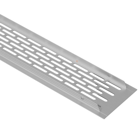Kratka wentylacyjna pod lodówkę 80×800 Aluminium LEBA