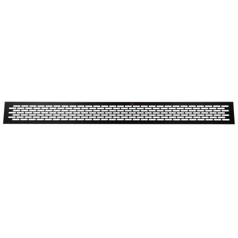Kratka wentylacyjna pod lodówkę 80×800 Czarna LEBA