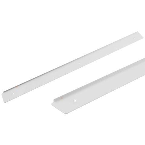 Listwa boczna do blatu kuchennego Lewa L-600mm 38mm Biała LEBA