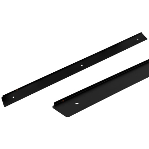 Listwa boczna do blatu kuchennego Lewa L-600mm 38mm Czarna LEBA