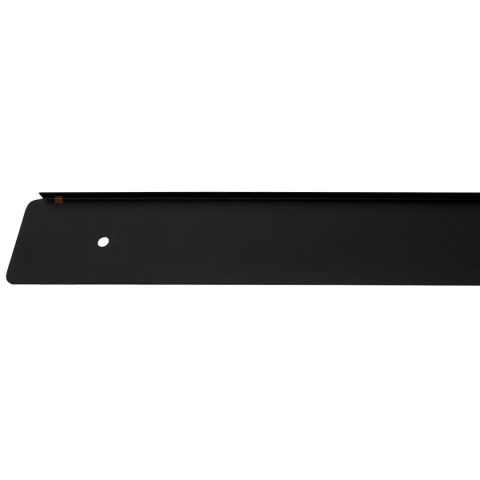 Listwa boczna do blatu kuchennego Lewa L-920mm 38mm Czarna LEBA