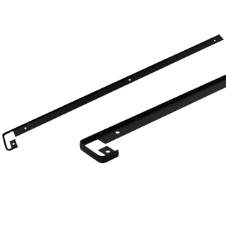 Listwa szczelinowa do blatu kuchennego L-920 38mm Czarna LEBA