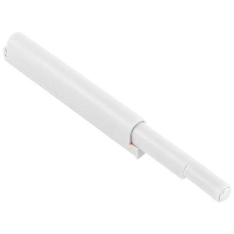 Odbojnik PUSH TO OPEN z końcówką magnetyczną Biały LEBA