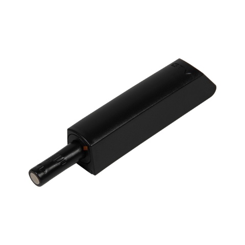 Odbojnik krótki PUSH TO OPEN z końcówką gumową SALTO GTV Czarny