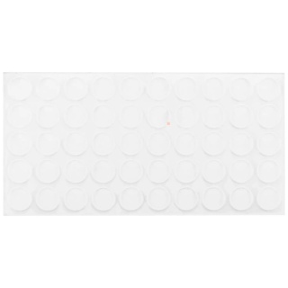 Odbojnik silikonowy samoprzylepny do szafek 10×1.5mm LEBA