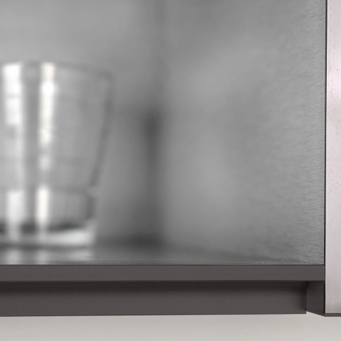 Profil GOLA TOP 2.35m do frontów bezuchwytowych na płytę 18mm - antracyt