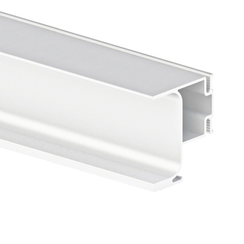 Profil pionowy boczny GOLA 2.35m do frontów bezuchwytowych - biały