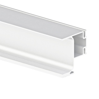 Profil pionowy boczny GOLA 2.55m do frontów bezuchwytowych - biały