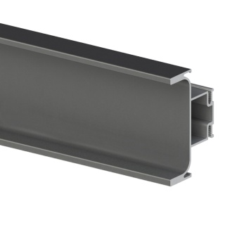 Profil pionowy środkowy GOLA 2.35m do frontów bezuchwytowych - antracyt