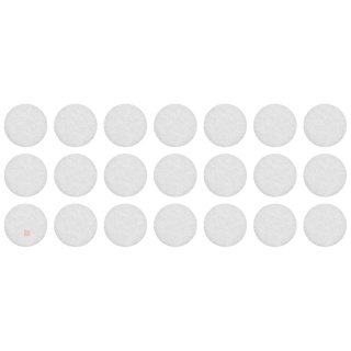 Samoprzylepne podkładki filcowe pod meble fi20 mm - 21szt - Białe