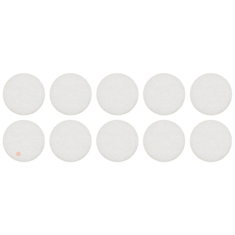 Samoprzylepne podkładki filcowe pod meble fi28 mm - 10szt - Białe